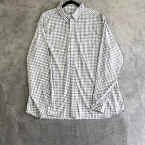 Vineyard Vines Men’s XXL Plaid Whale Shirt Performance Classic Fit Button Up